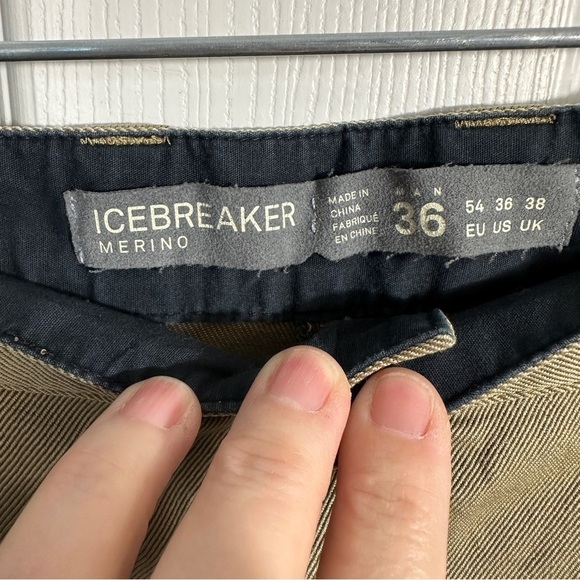 Icebreaker Merino men's pants, size 36, wool blend, office to outdoors, hiking - Picture 4 of 16
